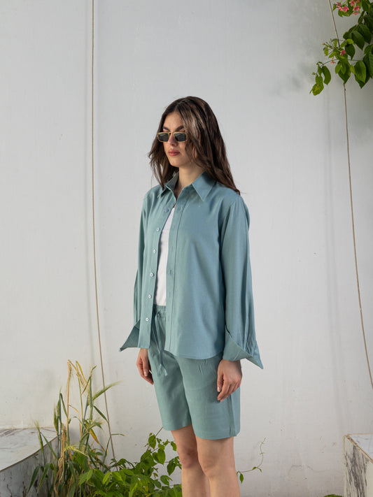 Linen Set - Sage