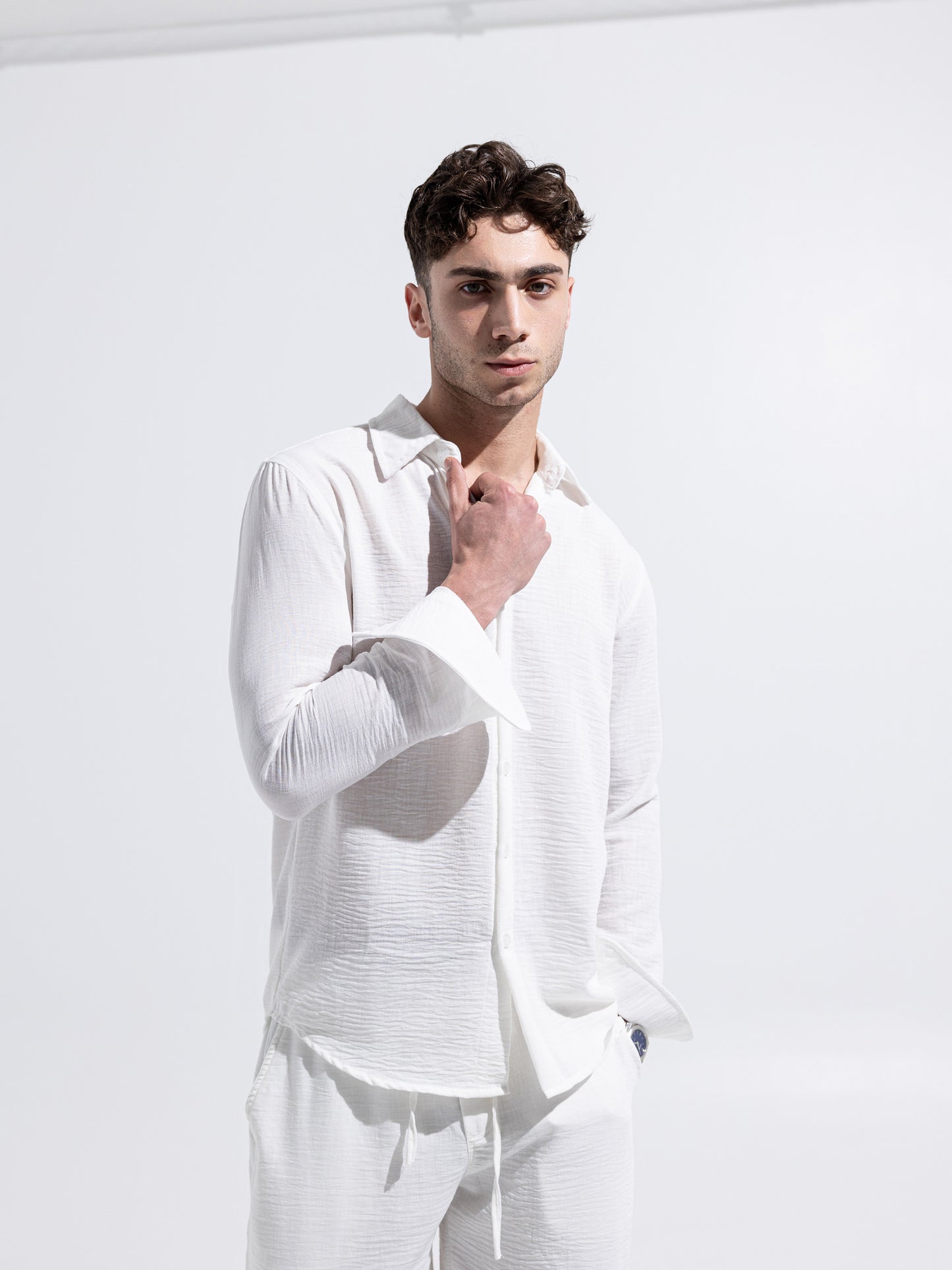 Linen Shirt - White