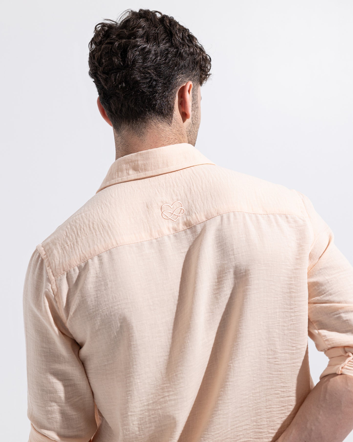 Linen Shirt - Peach