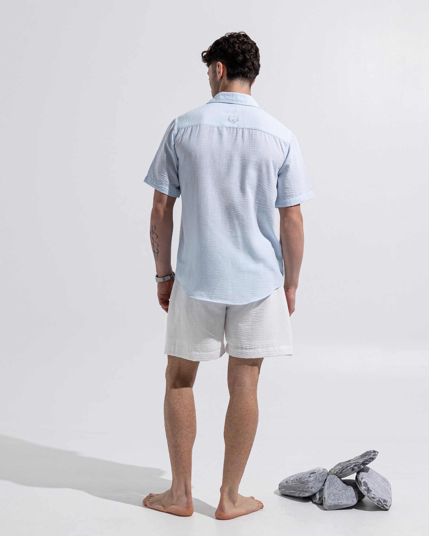 Linen Shirt - Light Blue