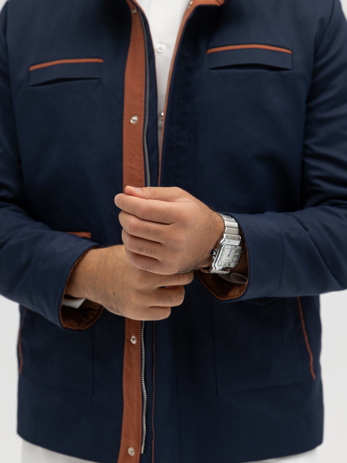 Navy × Copper