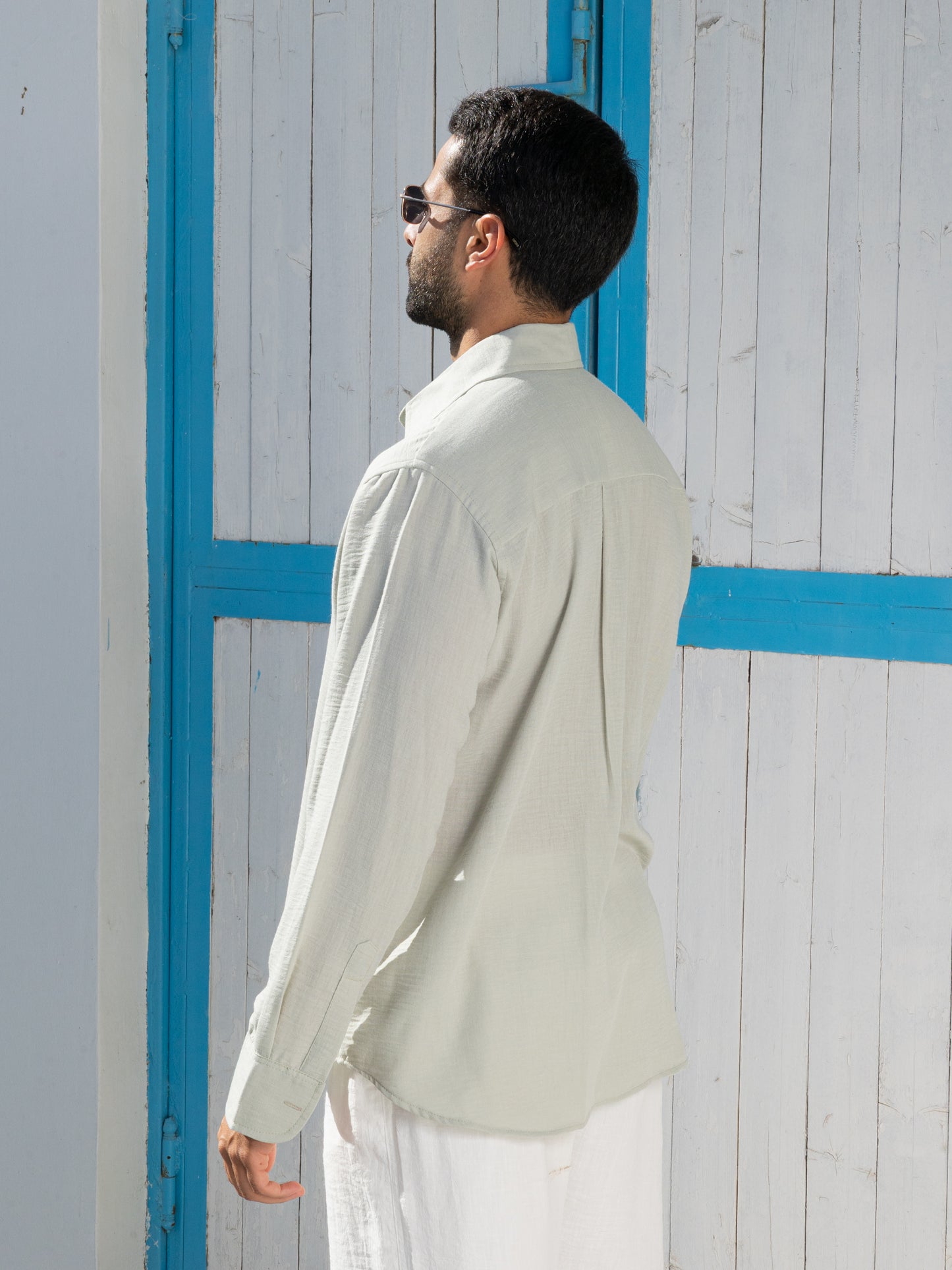Linen Shirt - Pistachio