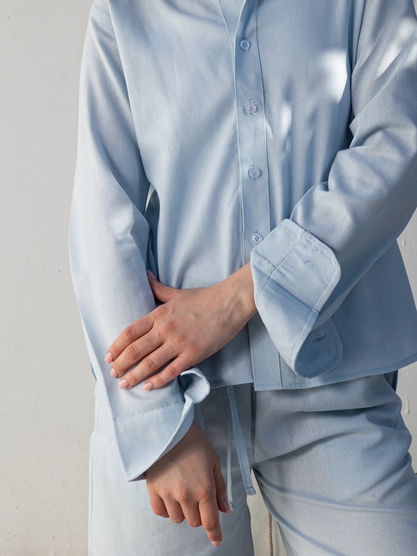 Linen Set - Sky Blue