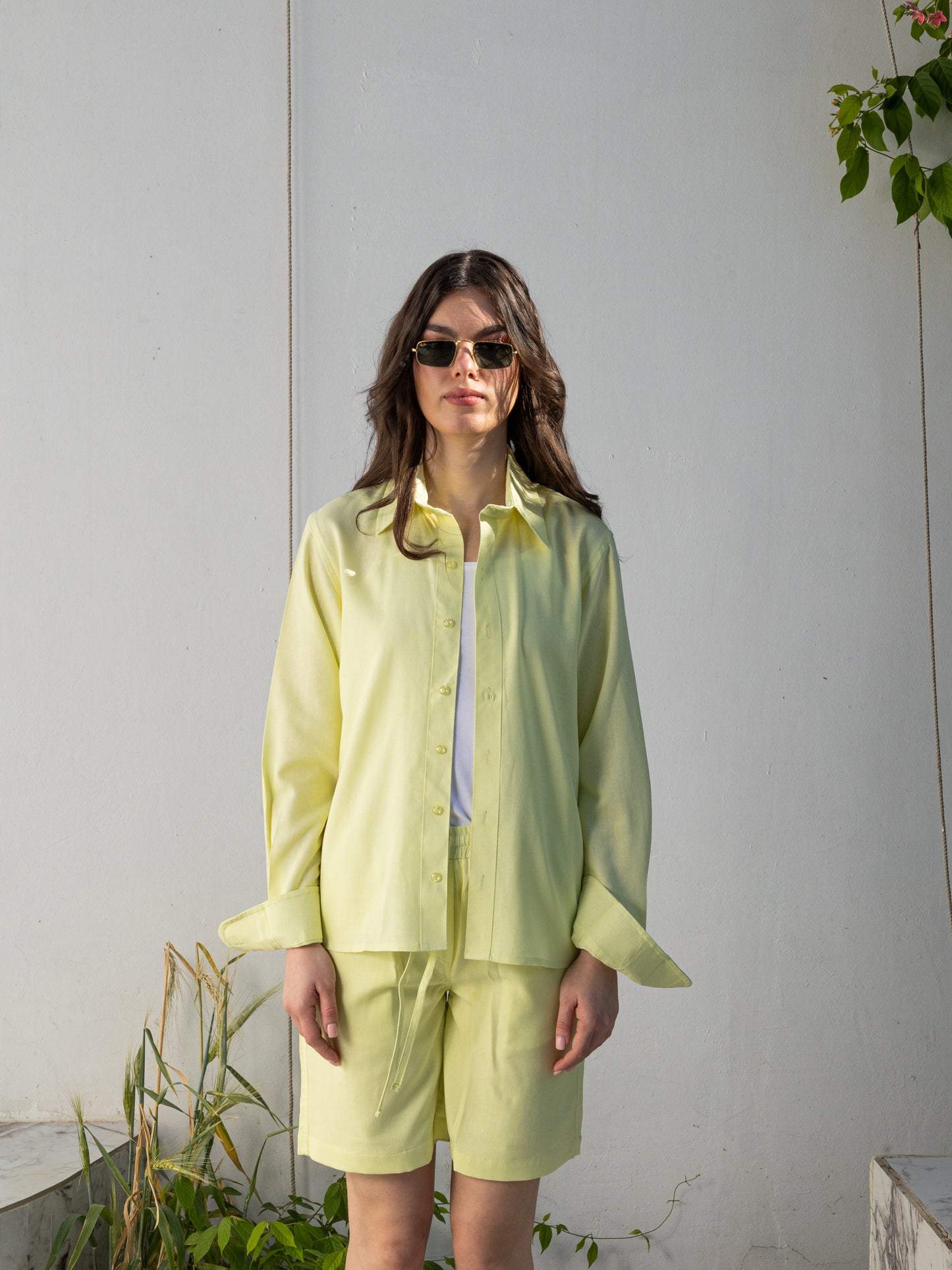 Linen Set - Yellow