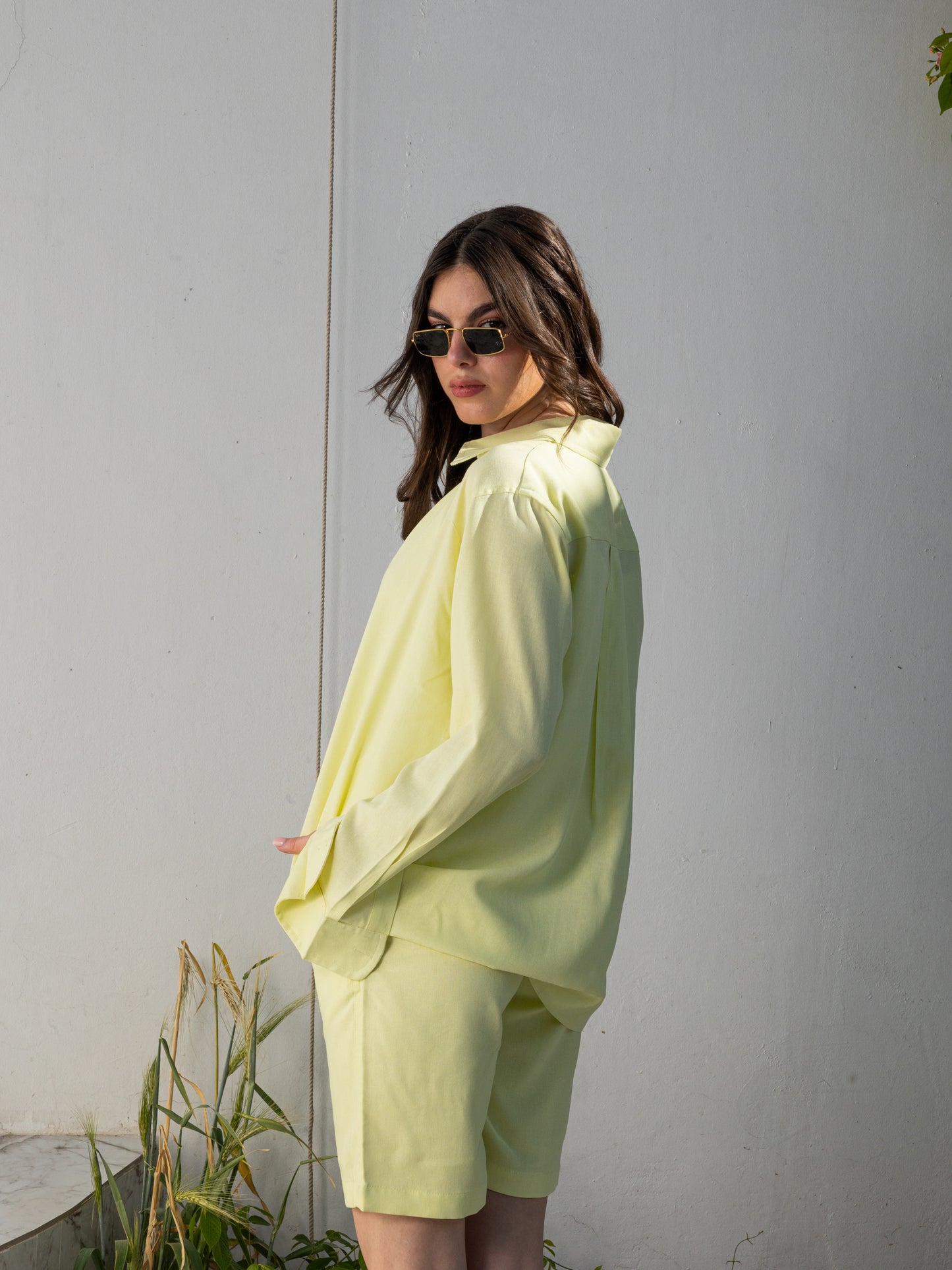 Linen Set - Yellow