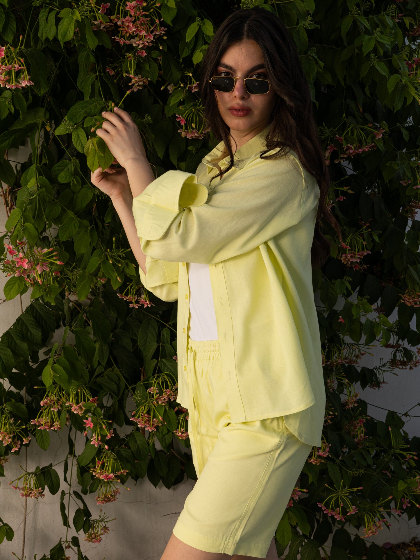 Linen Set - Yellow