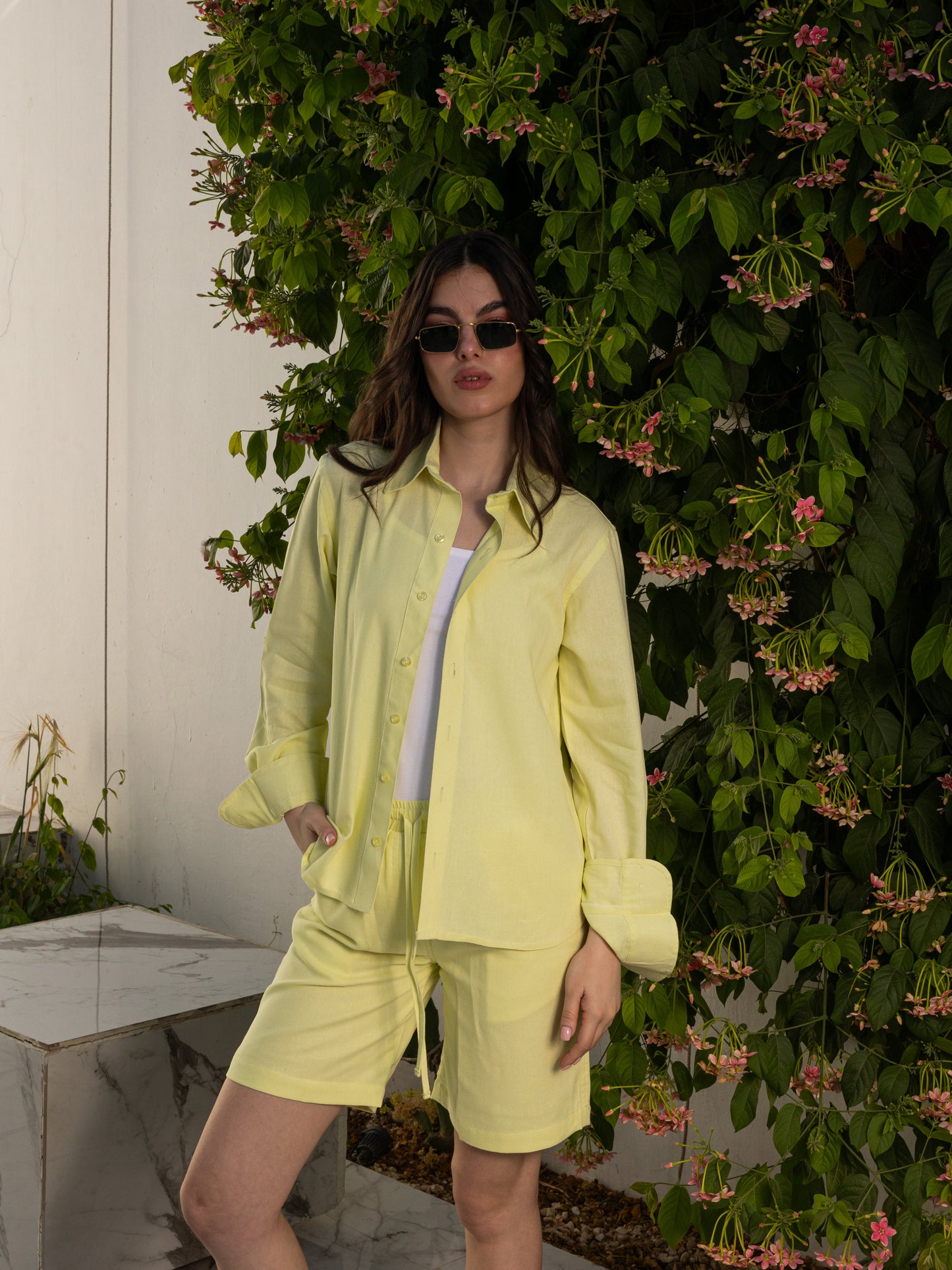 Linen Set - Yellow