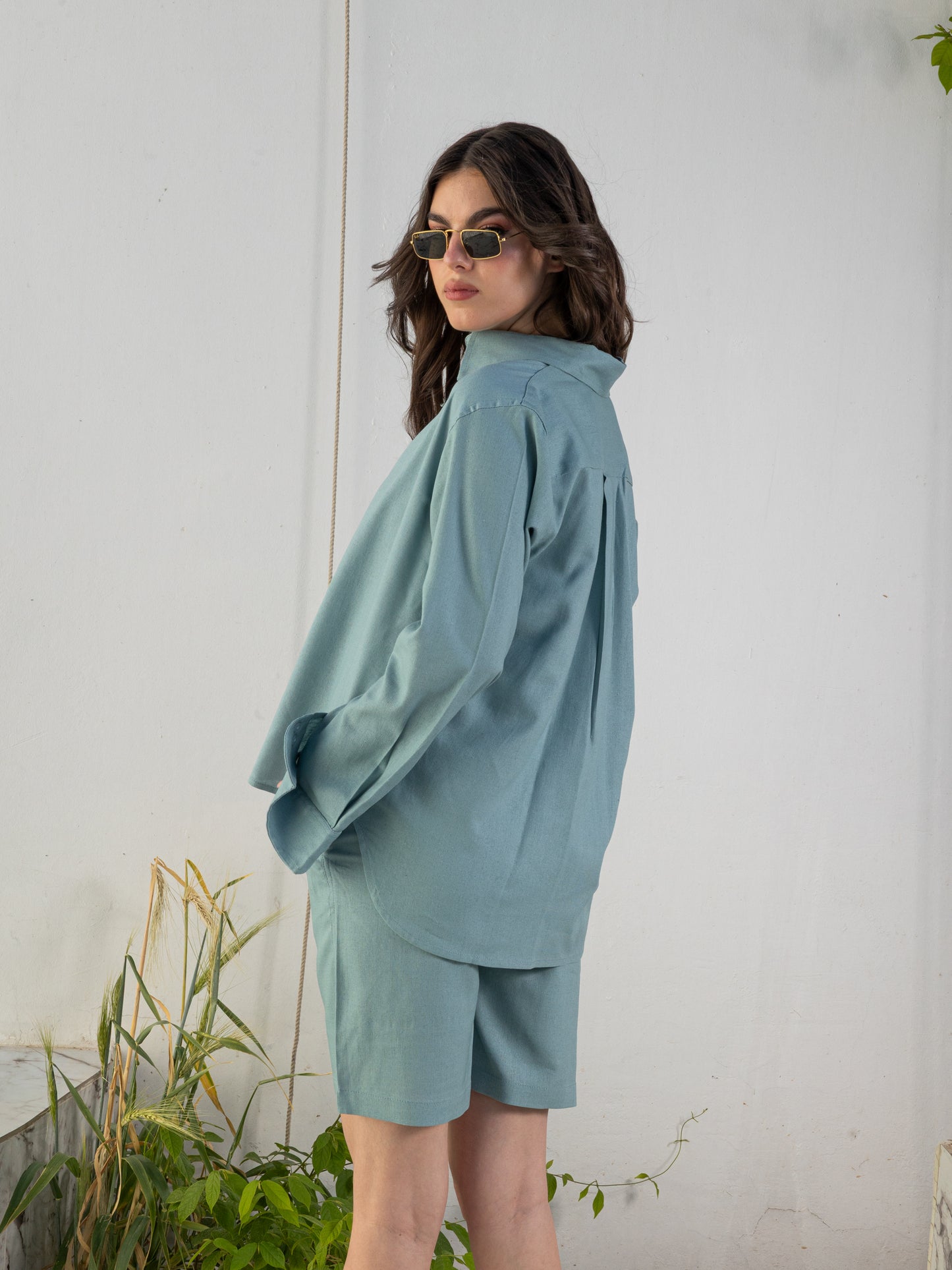 Linen Set - Sage