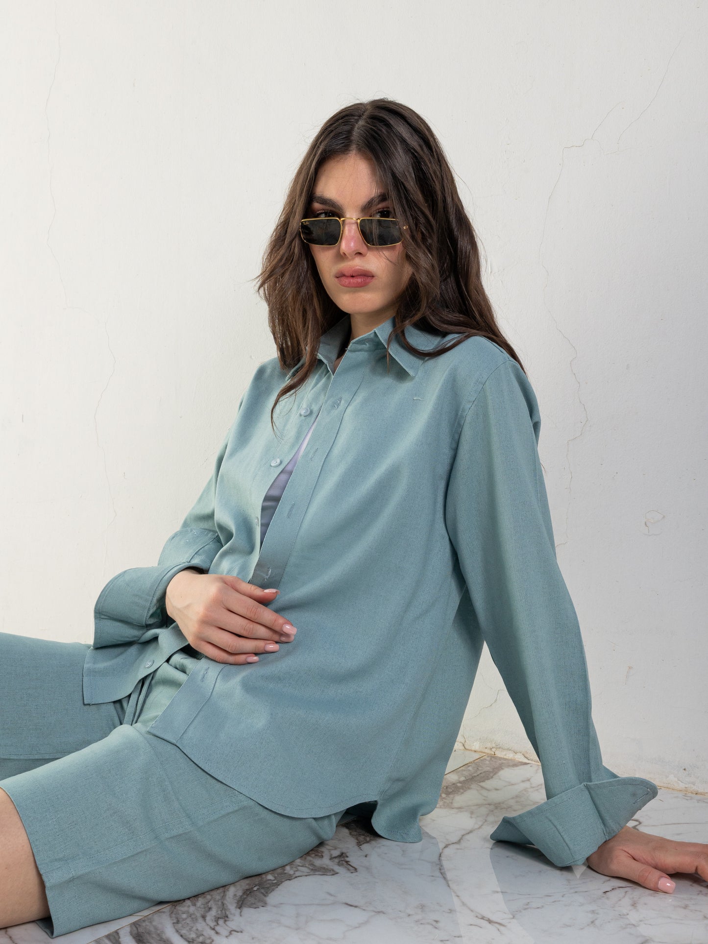 Linen Set - Sage