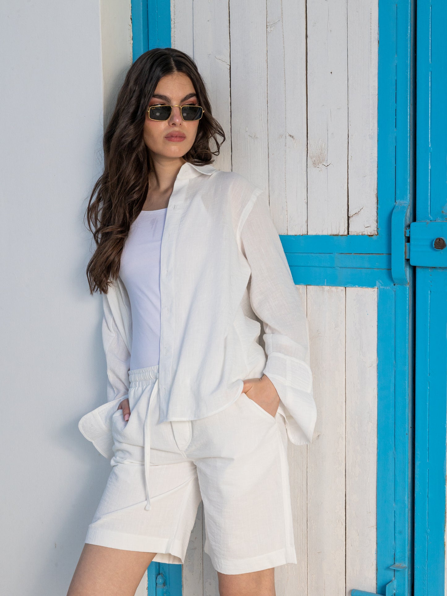 Linen Set - White