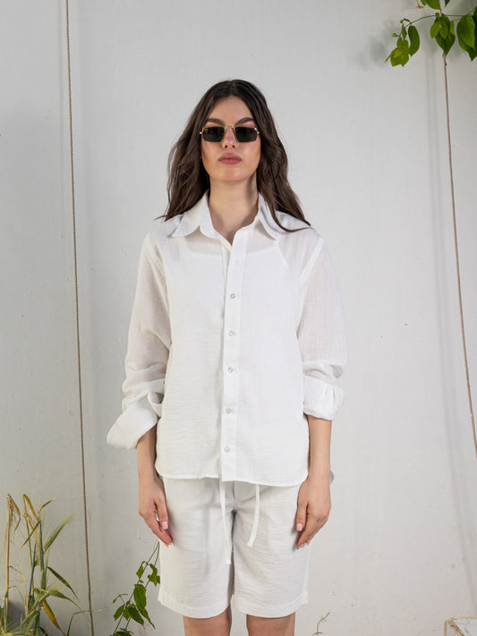 Linen Set - White