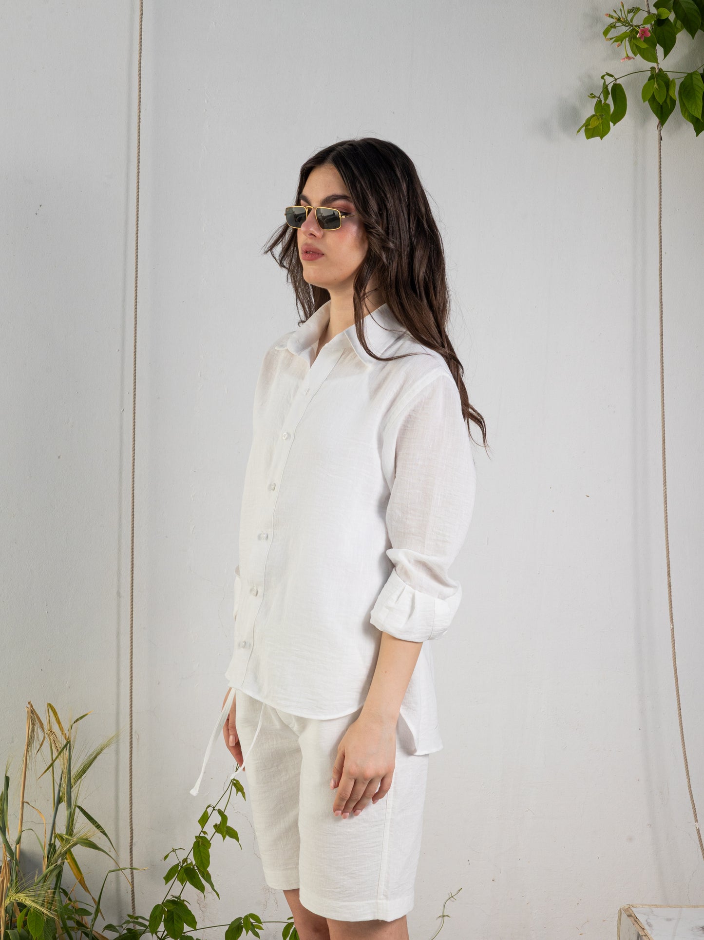 Linen Set - White