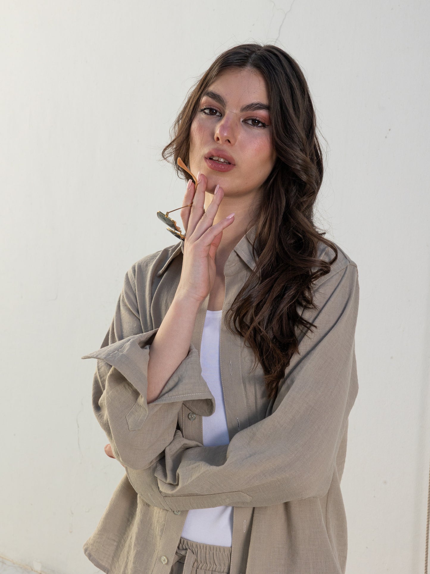 Linen Set - Beige