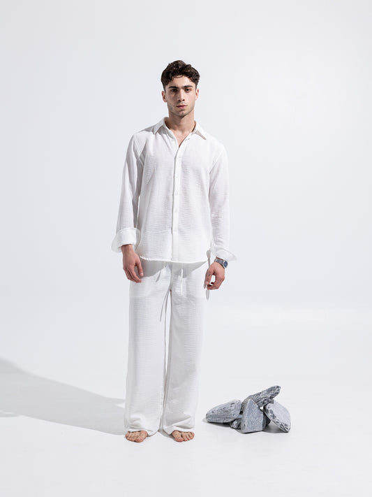 Linen Shirt - White