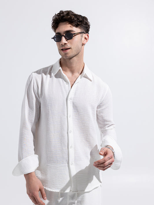 Linen Shirt - White