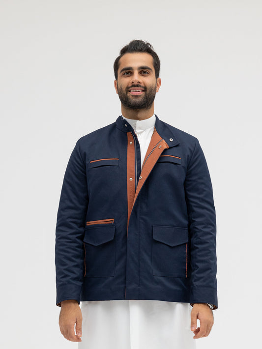Navy × Copper
