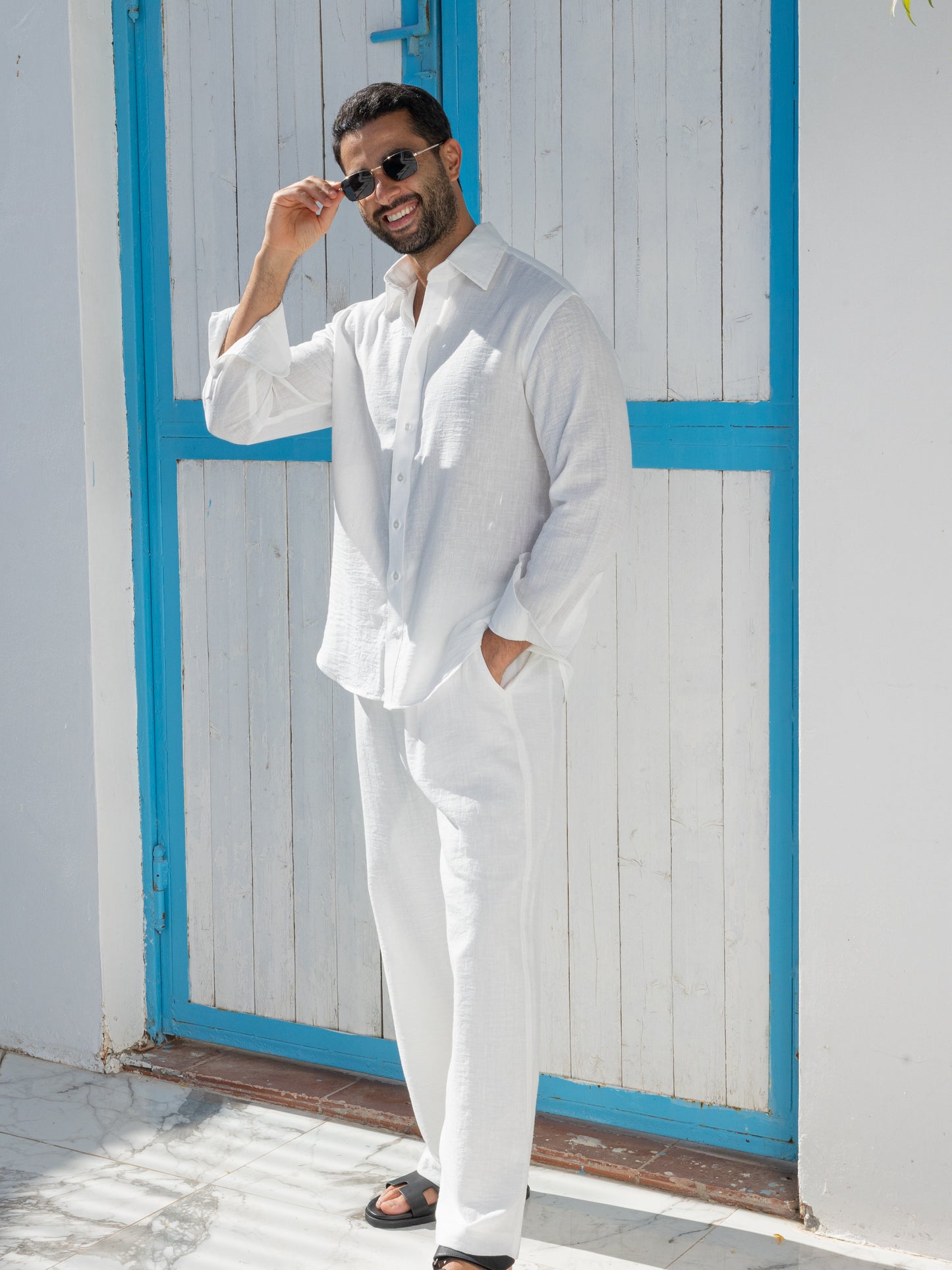 Linen Shirt - White